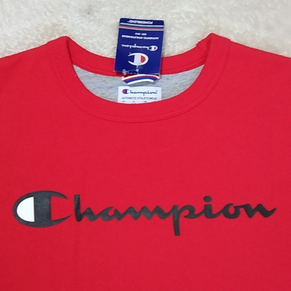 New Champion Sweatshirt size X Large Red